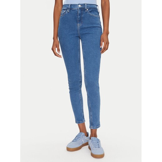 Tommy Jeans Jeansy Nora DW0DW20220 Niebieski Skinny Fit ze sklepu MODIVO w kategorii Jeansy damskie - zdjęcie 182631651