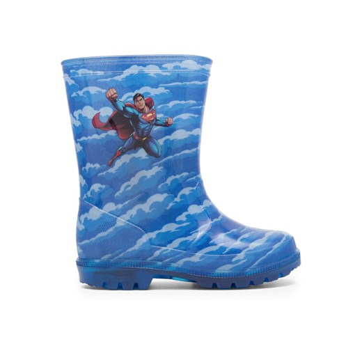 Superman Kalosze AW23-137WBSUM Niebieski ze sklepu MODIVO w kategorii Kalosze dziecięce - zdjęcie 182631722