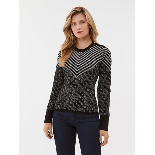 Guess Sweter W3BR26 Z3AE0 Czarny Slim Fit ze sklepu MODIVO w kategorii Swetry damskie - zdjęcie 182631771