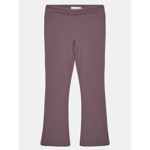 NAME IT Spodnie materiałowe 13177337 Fioletowy Bootcut Fit ze sklepu MODIVO w kategorii Spodnie dziewczęce - zdjęcie 182631800