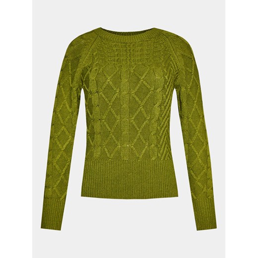 Sisley Sweter 17L3M103W Zielony Boxy Fit ze sklepu MODIVO w kategorii Swetry damskie - zdjęcie 182631811