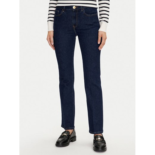 Tommy Hilfiger Jeansy WW0WW42197 Granatowy Bootcut Fit ze sklepu MODIVO w kategorii Jeansy damskie - zdjęcie 182631830