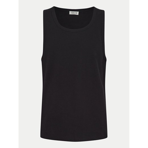 Solid Tank top 21108248 Czarny Regular Fit ze sklepu MODIVO w kategorii T-shirty męskie - zdjęcie 182631851