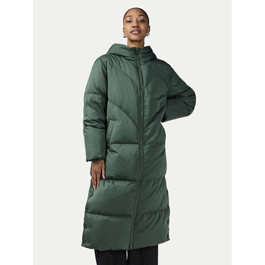 YAS Kurtka puchowa 26030707 Zielony Regular Fit ze sklepu MODIVO w kategorii Kurtki damskie - zdjęcie 182631903