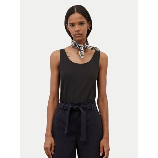 Marc O'Polo Top B01 2001 50001 Czarny Regular Fit ze sklepu MODIVO w kategorii Bluzki damskie - zdjęcie 182631934