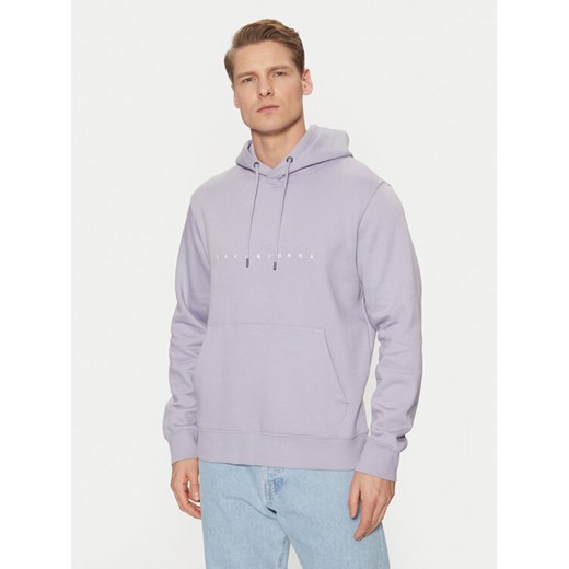 Jack&Jones Bluza Star 12233972 Fioletowy Relaxed Fit ze sklepu MODIVO w kategorii Bluzy męskie - zdjęcie 182631951