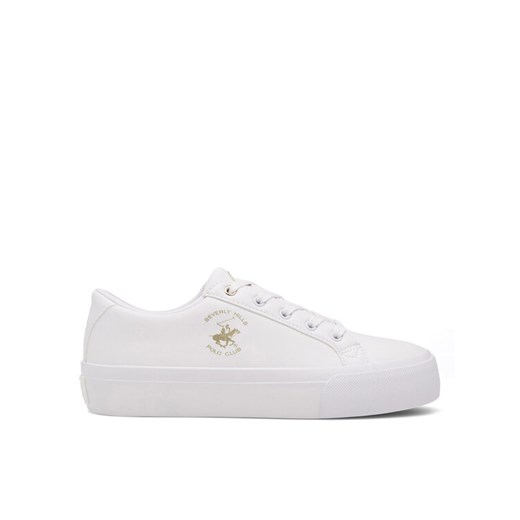 Beverly Hills Polo Club Sneakersy BHPC040W Biały ze sklepu MODIVO w kategorii Trampki damskie - zdjęcie 182631953