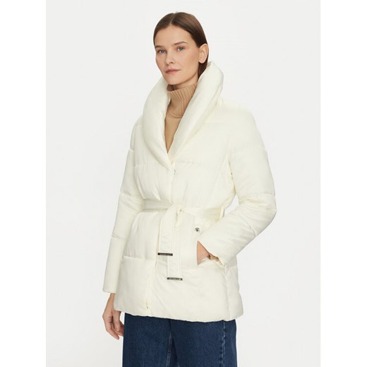 U.S. Polo Assn. Kurtka puchowa WUP1216 Biały Relaxed Fit ze sklepu MODIVO w kategorii Kurtki damskie - zdjęcie 182631961