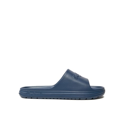 Pepe Jeans Klapki Beach Slide M PMS70159 Granatowy ze sklepu MODIVO w kategorii Klapki męskie - zdjęcie 182631970