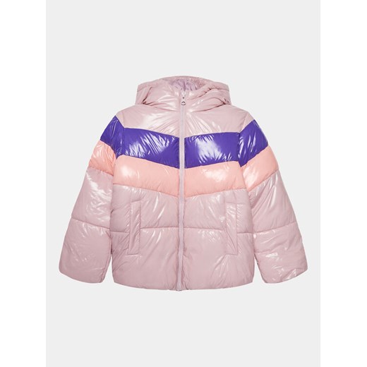 United Colors Of Benetton Kurtka zimowa 2O3ACN02P Różowy Regular Fit ze sklepu MODIVO w kategorii Kurtki dziewczęce - zdjęcie 182631982