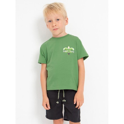 Mayoral T-Shirt 3013 Zielony Regular Fit ze sklepu MODIVO w kategorii T-shirty chłopięce - zdjęcie 182632002
