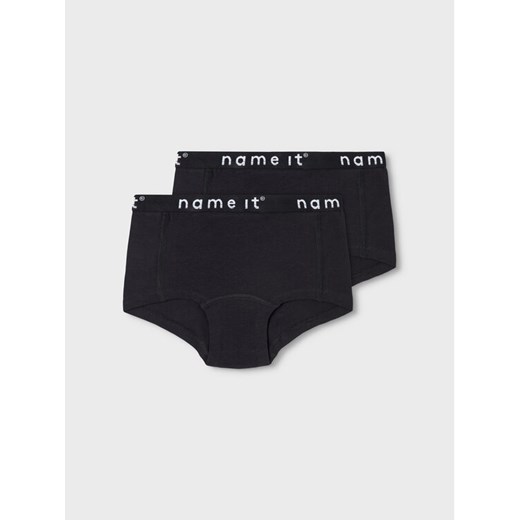 NAME IT Komplet 2 par bokserek 13208829 Czarny ze sklepu MODIVO w kategorii Majtki dziecięce - zdjęcie 182632030