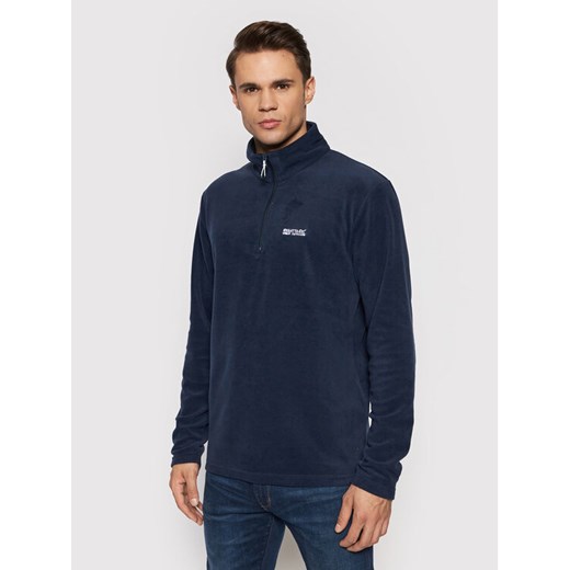 Regatta Polar Thompson RMA021 Granatowy Regular Fit ze sklepu MODIVO w kategorii Bluzy męskie - zdjęcie 182632060