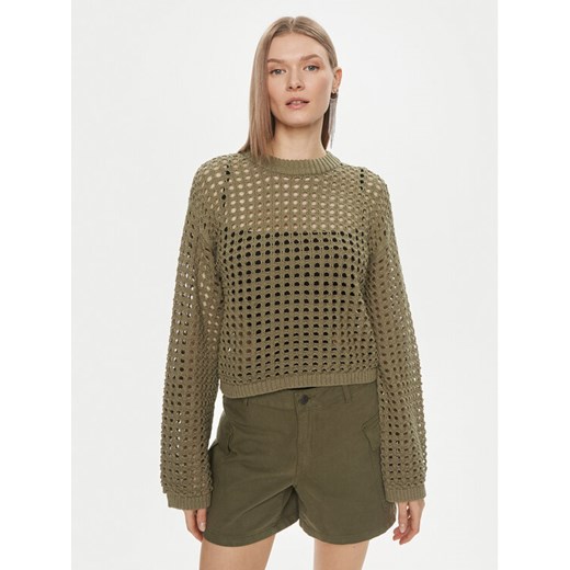 JDY Sweter Ronda 15317229 Zielony Regular Fit ze sklepu MODIVO w kategorii Swetry damskie - zdjęcie 182632061