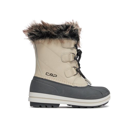 CMP Śniegowce Kids Anthilian Snow Boot Wp 30Q4594 Beżowy ze sklepu MODIVO w kategorii Buty zimowe dziecięce - zdjęcie 182632081