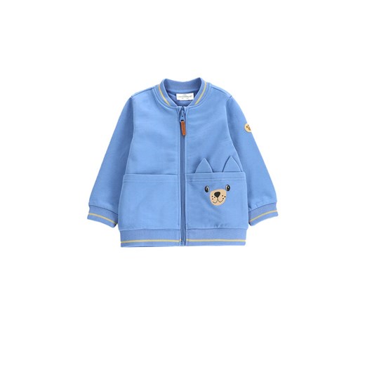 Coccodrillo Bluza WC5132201MBN Niebieski Regular Fit ze sklepu MODIVO w kategorii Bluzy i swetry - zdjęcie 182632132