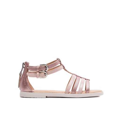 Geox Sandały J Sandal Karly Girl J7235D 0QDHH C8172 S Różowy ze sklepu MODIVO w kategorii Sandały dziecięce - zdjęcie 182632200