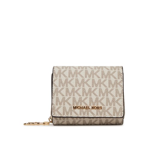 MICHAEL Michael Kors Mały Portfel Damski 32S5G8ED8B Écru ze sklepu MODIVO w kategorii Portfele damskie - zdjęcie 182632213