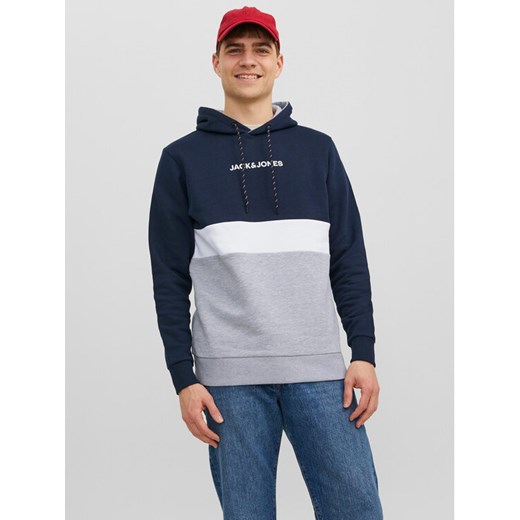 Jack&Jones Bluza Reid 12233959 Kolorowy Standard Fit ze sklepu MODIVO w kategorii Bluzy męskie - zdjęcie 182632222