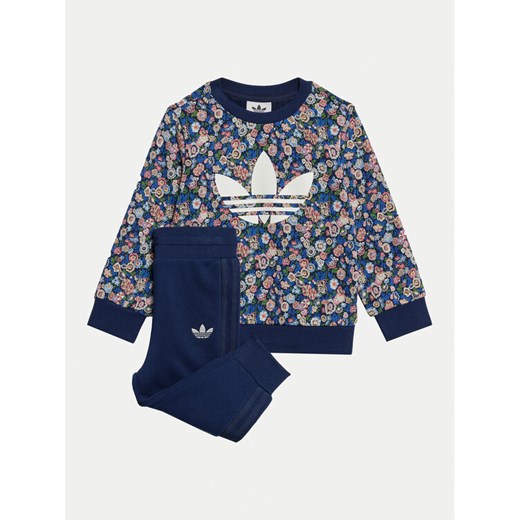 adidas Dres Liberty London JC8049 Granatowy Regular Fit ze sklepu MODIVO w kategorii Komplety niemowlęce - zdjęcie 182632252