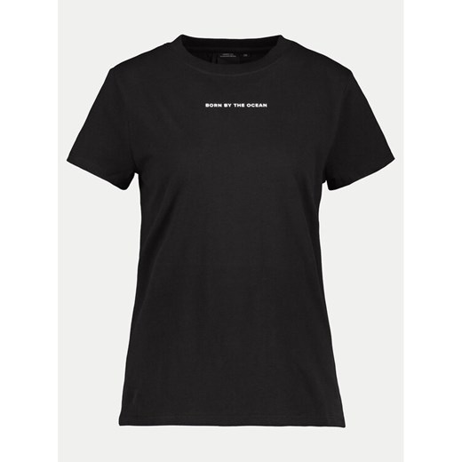 Didriksons T-Shirt Ingarö 505542 Czarny Regular Fit ze sklepu MODIVO w kategorii Bluzki damskie - zdjęcie 182632253