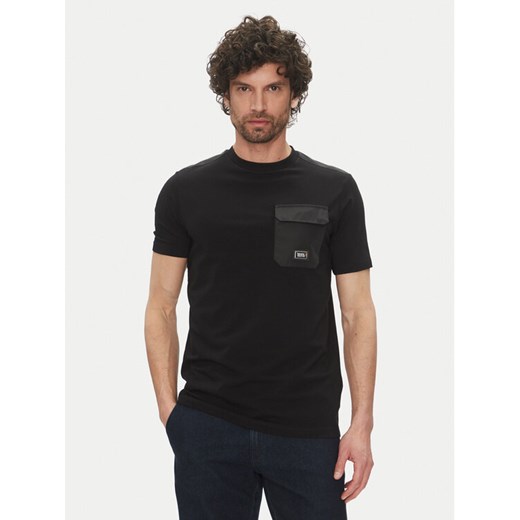 KARL LAGERFELD T-Shirt 755037 552221 Czarny Regular Fit ze sklepu MODIVO w kategorii T-shirty męskie - zdjęcie 182632273