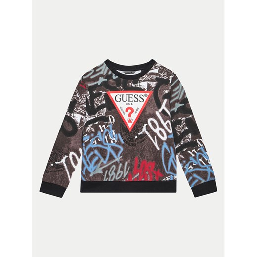 Guess Bluza L5RQ03 KA6R4 Kolorowy Regular Fit ze sklepu MODIVO w kategorii Bluzy chłopięce - zdjęcie 182632341