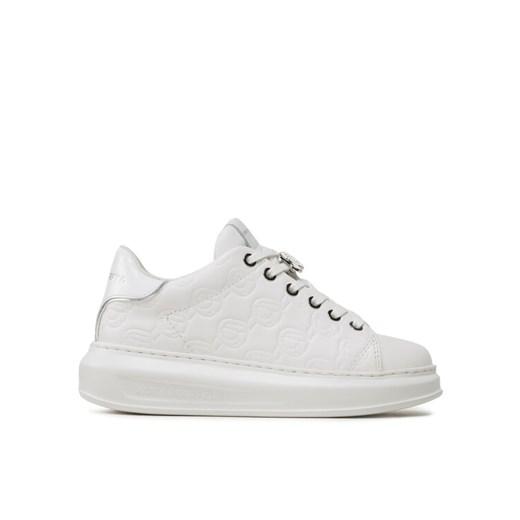 KARL LAGERFELD Sneakersy KL62523F Biały ze sklepu MODIVO w kategorii Buty sportowe damskie - zdjęcie 182632390
