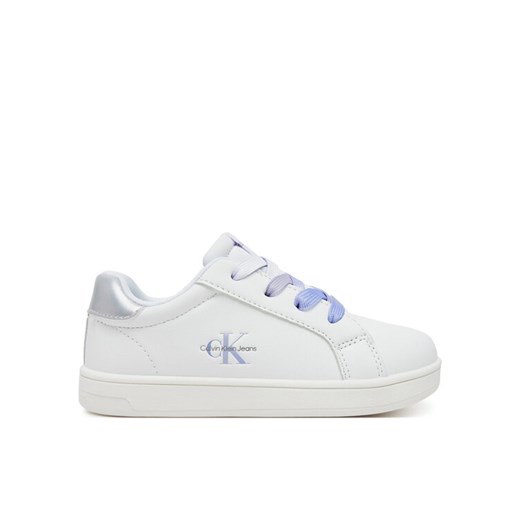 Calvin Klein Jeans Sneakersy Low Cut Lace-Up Sneaker V1A9-82009-1355 M Biały ze sklepu MODIVO w kategorii Buty sportowe dziecięce - zdjęcie 182632433