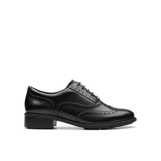 Clarks Oxfordy Havisham Oak 26178709 Czarny ze sklepu MODIVO w kategorii Półbuty damskie - zdjęcie 182632443