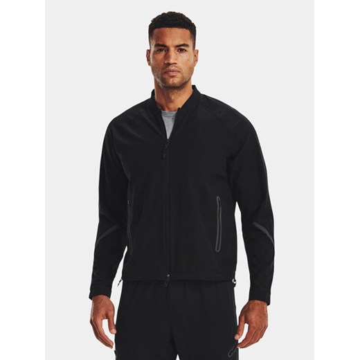 Under Armour Kurtka przejściowa Ua Unstoppable Bomber 1377170-001 Czarny Loose Fit ze sklepu MODIVO w kategorii Kurtki męskie - zdjęcie 182632503