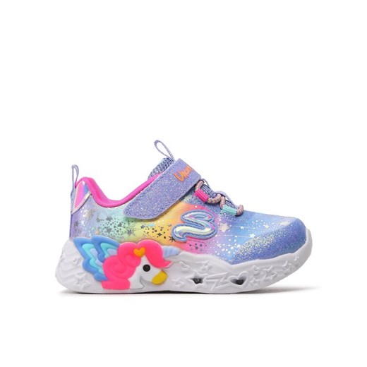 Skechers Sneakersy Twilight Dream 302681N/BLMT Fioletowy ze sklepu MODIVO w kategorii Buty sportowe dziecięce - zdjęcie 182632550