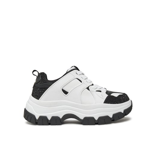 Guess Sneakersy Brayjen2 FLFBRA ELE12 Biały ze sklepu MODIVO w kategorii Buty sportowe damskie - zdjęcie 182632594