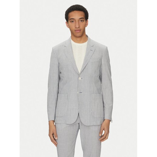 Marciano Guess Marynarka 5GHN16 2314Z Błękitny Slim Fit ze sklepu MODIVO w kategorii Marynarki męskie - zdjęcie 182632603