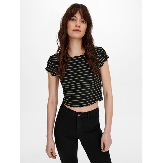 ONLY T-Shirt Anits 15253651 Czarny Regular Fit ze sklepu MODIVO w kategorii Bluzki damskie - zdjęcie 182632613
