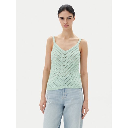 Vero Moda Top Peru 10326463 Zielony Regular Fit ze sklepu MODIVO w kategorii Bluzki damskie - zdjęcie 182632621