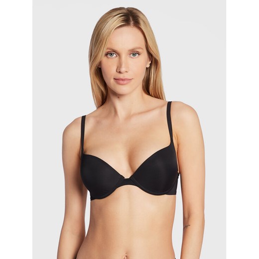 Wonderbra Biustonosz push-up WB009443 Czarny ze sklepu MODIVO w kategorii Biustonosze - zdjęcie 182632623