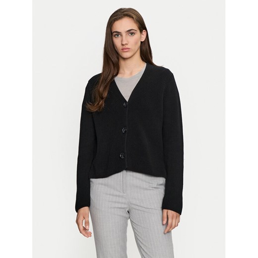 Marc O'Polo Kardigan 408 6059 61069 Czarny Relaxed Fit ze sklepu MODIVO w kategorii Swetry damskie - zdjęcie 182632733