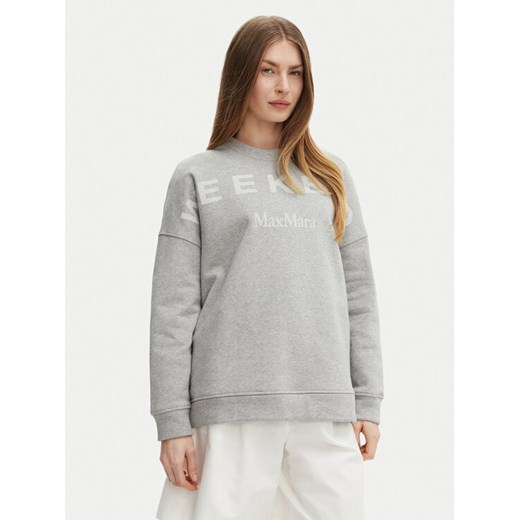 Weekend Max Mara Bluza Lalla 2515921021 Szary Regular Fit ze sklepu MODIVO w kategorii Bluzy damskie - zdjęcie 182632743