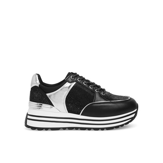 Eva Minge Sneakersy WYL3795-1 Czarny ze sklepu MODIVO w kategorii Buty sportowe damskie - zdjęcie 182632744