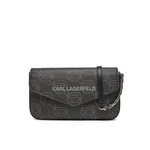 KARL LAGERFELD Torebka A1W32045 Czarny ze sklepu MODIVO w kategorii Kopertówki - zdjęcie 182632801