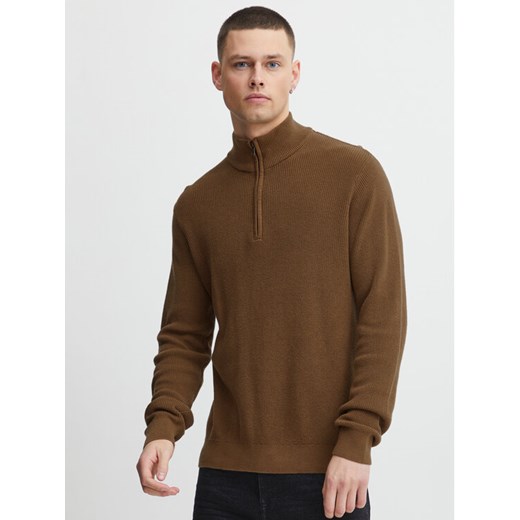 Blend Sweter 20714337 Brązowy Regular Fit ze sklepu MODIVO w kategorii Swetry męskie - zdjęcie 182632822