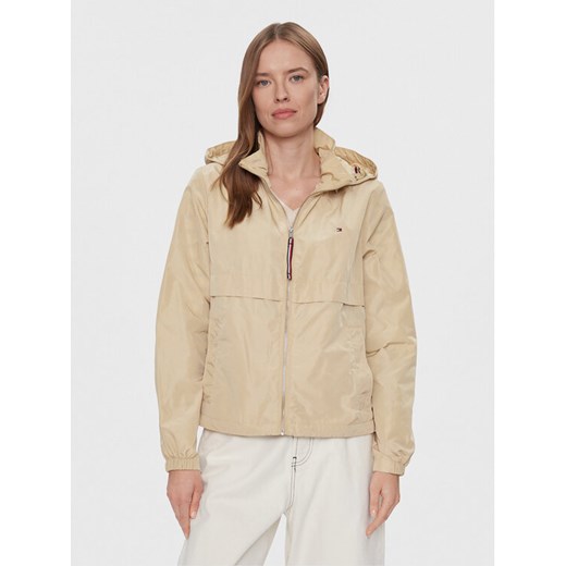 Tommy Hilfiger Wiatrówka Transitional WW0WW41790 Beżowy Regular Fit ze sklepu MODIVO w kategorii Kurtki damskie - zdjęcie 182632851
