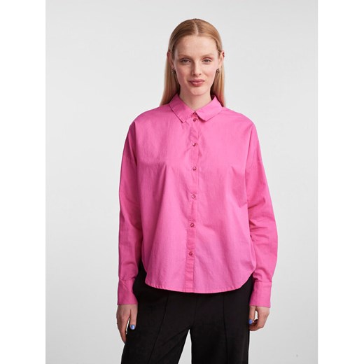 Pieces Koszula 17133909 Różowy Loose Fit ze sklepu MODIVO w kategorii Koszule damskie - zdjęcie 182632950