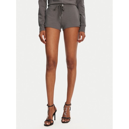 Juicy Couture Szorty sportowe JCWHS125312 Szary Loose Fit ze sklepu MODIVO w kategorii Szorty - zdjęcie 182632951