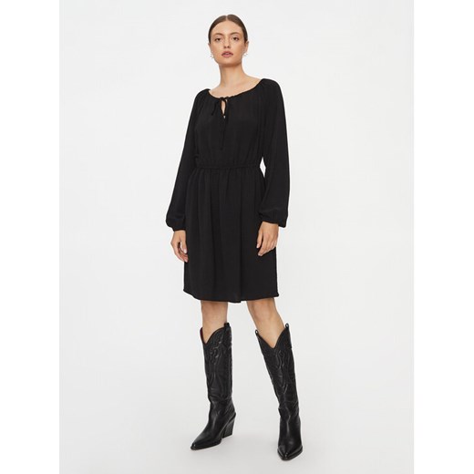Vero Moda Sukienka codzienna 10302545 Czarny Regular Fit ze sklepu MODIVO w kategorii Sukienki - zdjęcie 182632980