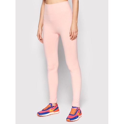 Maison Lejaby Legginsy Abricot I0530 Różowy Slim Fit ze sklepu MODIVO w kategorii Spodnie damskie - zdjęcie 182633040