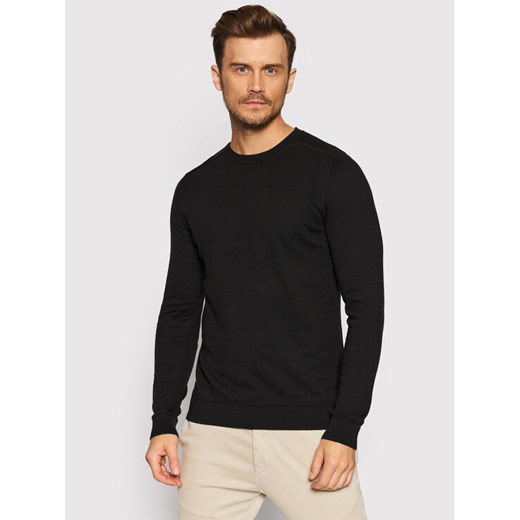 Selected Homme Sweter Berg 16074682 Czarny Regular Fit ze sklepu MODIVO w kategorii Swetry męskie - zdjęcie 182633044