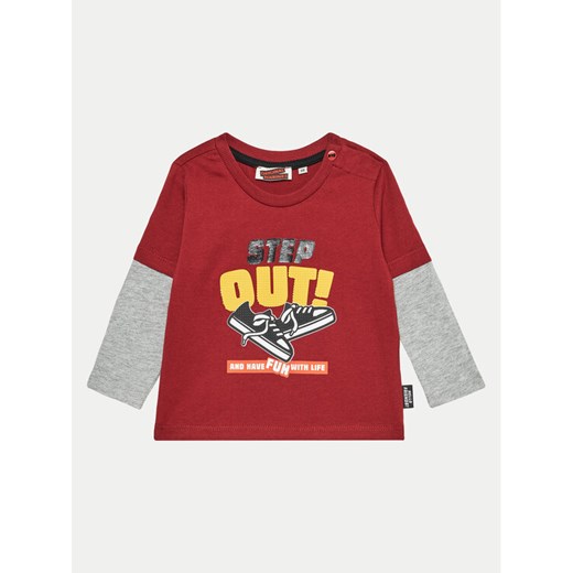 Original Marines Bluzka DEA0653NM Czerwony Regular Fit ze sklepu MODIVO w kategorii Bluzy i swetry - zdjęcie 182633053