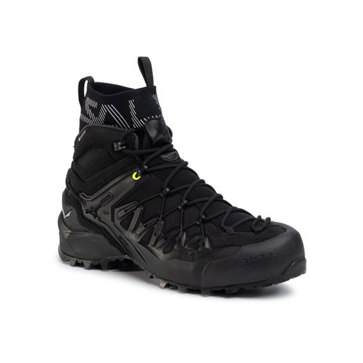 Salewa Trekkingi Ms Wildfire Edge Mid Gtx GORE-TEX 61350-0971 Czarny ze sklepu MODIVO w kategorii Buty trekkingowe męskie - zdjęcie 182633082